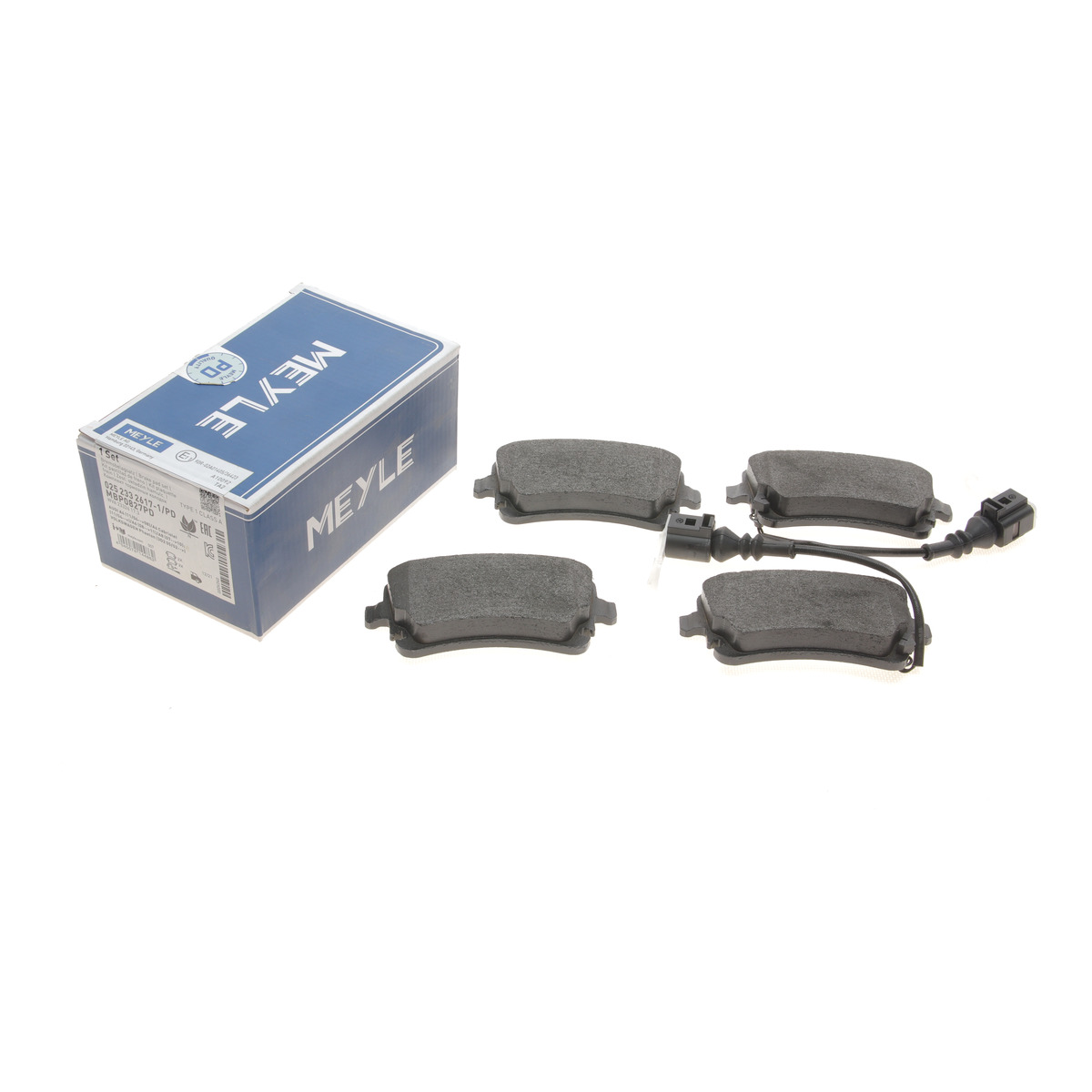 Колодки гальмівні (задні) VW T5 03- (TRW) Meyle