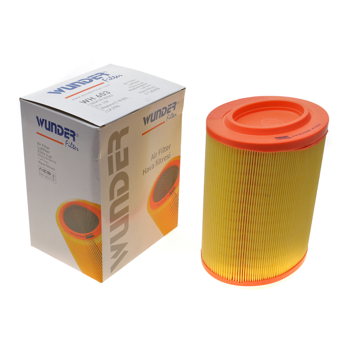 Фільтр повітряний Alfa Romeo 159/Brera 06-11 Wunder Filter