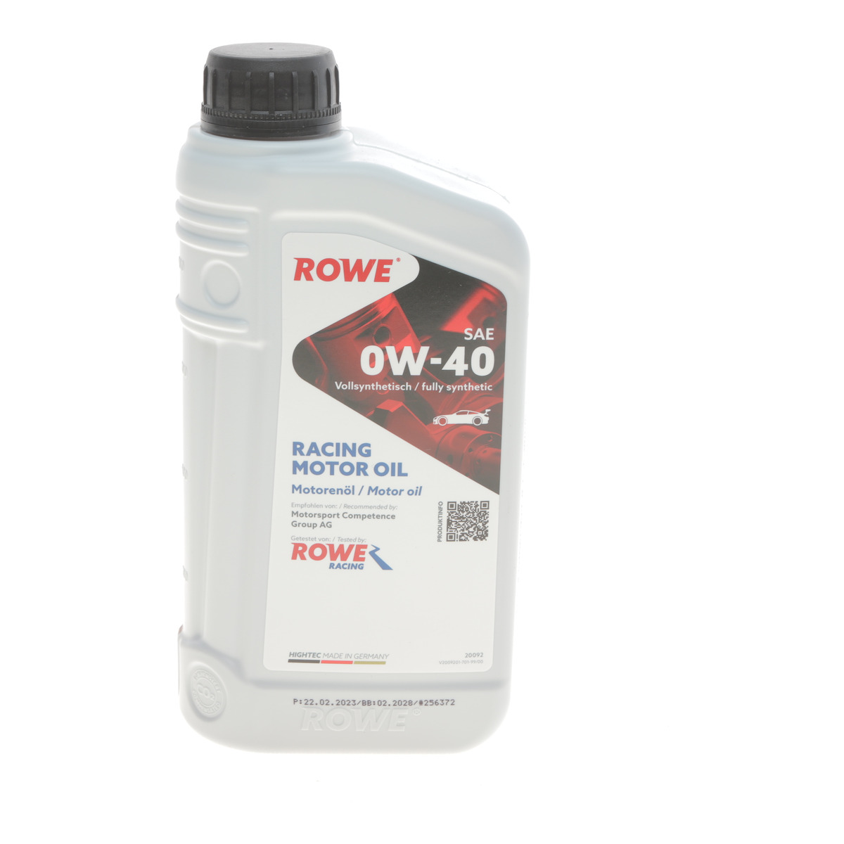 Олива 0W40 HIGHTEC RACING MOTOR OIL (1L) MULTI-ESTER TECHNOLOGY ROWE