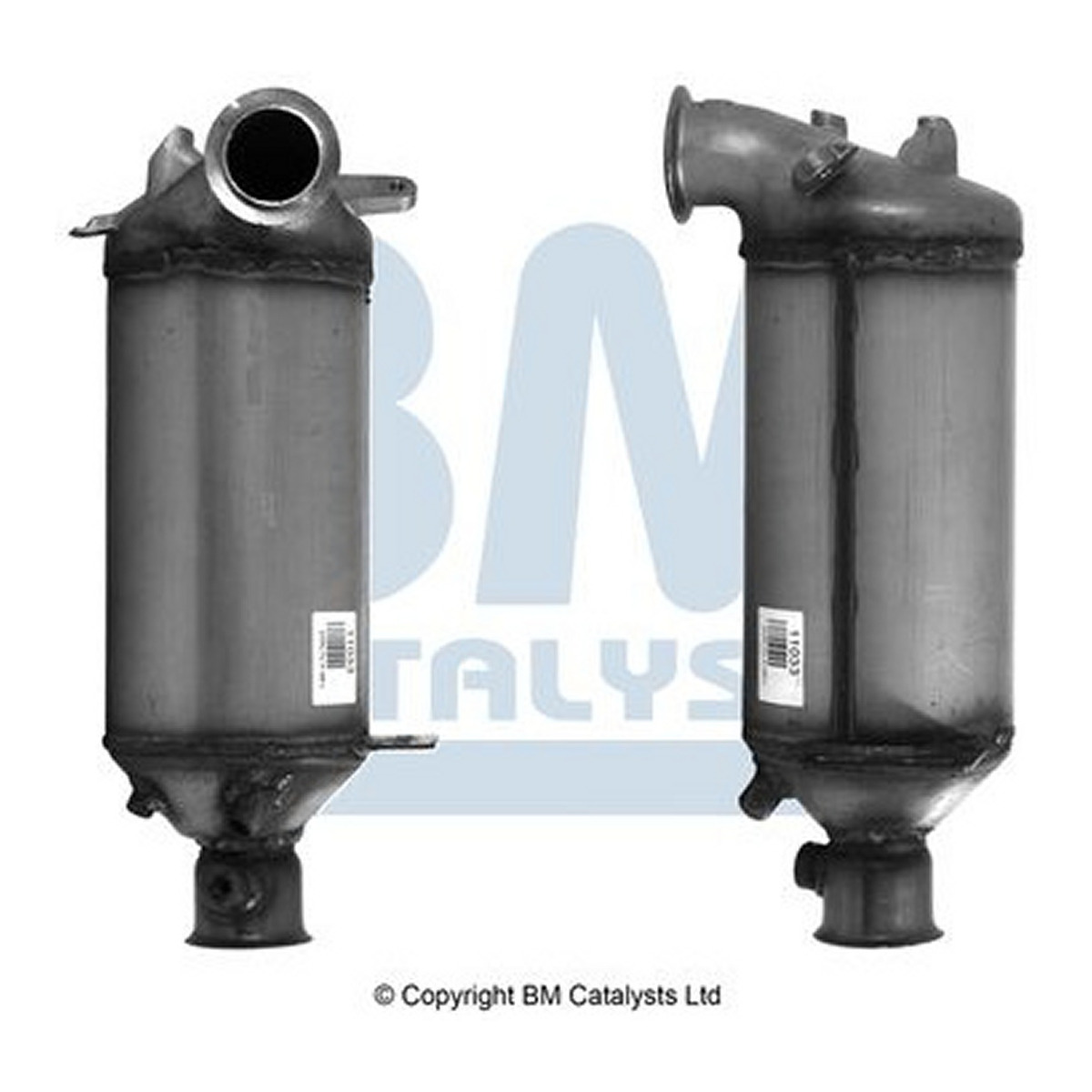 Фільтр сажевий VW T5 2.5TDI 03-09 (Євро 3-4) BM CATALYSTS