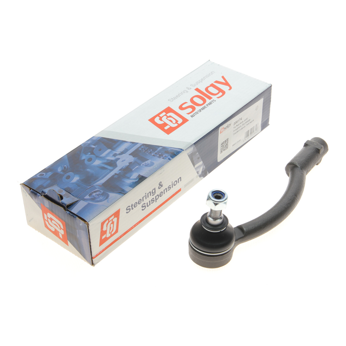 Наконечник тяги рульової (R) Hyundai i20 08-15/ix20 10-/Kia Soul/Venga 09- Solgy