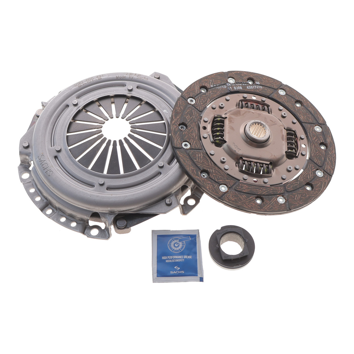Комплект зчеплення Citroen Nemo/Peugeot Bipper 1.4 08- (d=200mm) SACHS