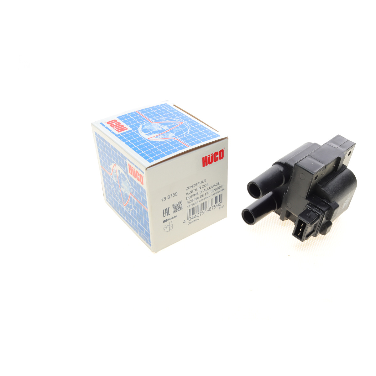 Котушка запалювання Renault Kangoo/Megane 1.4-1.6 96- (HÜCO) Hitachi