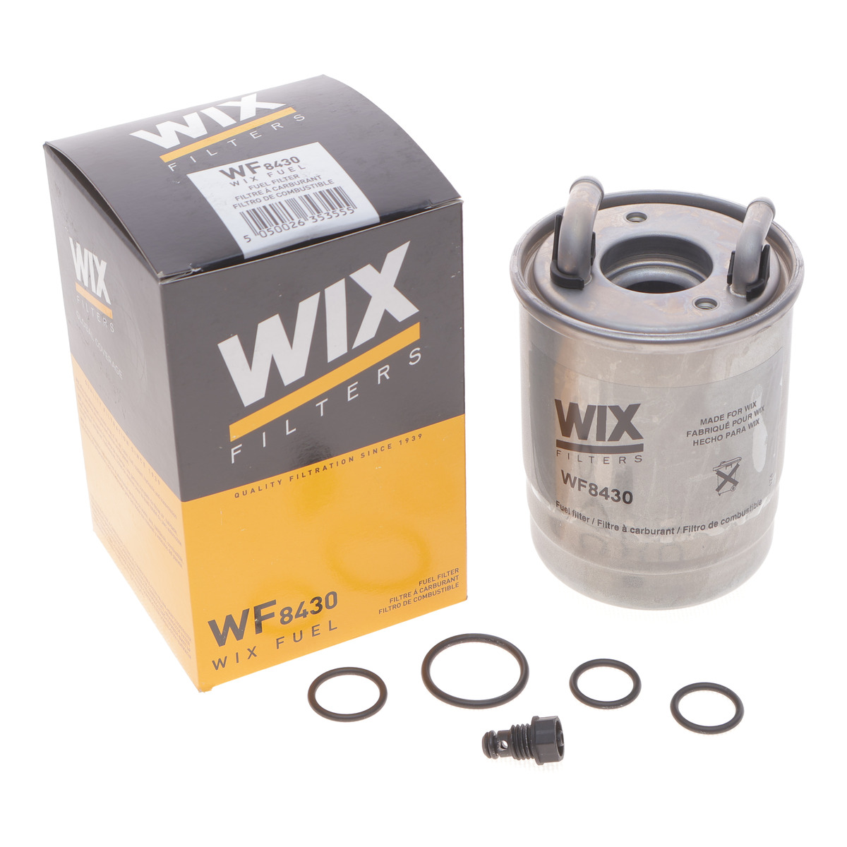 Фільтр паливний MB Sprinter 2.2CDI/3.0CDI (OM651/OM642/OM646) 09- (h=138mm) WIX Filters