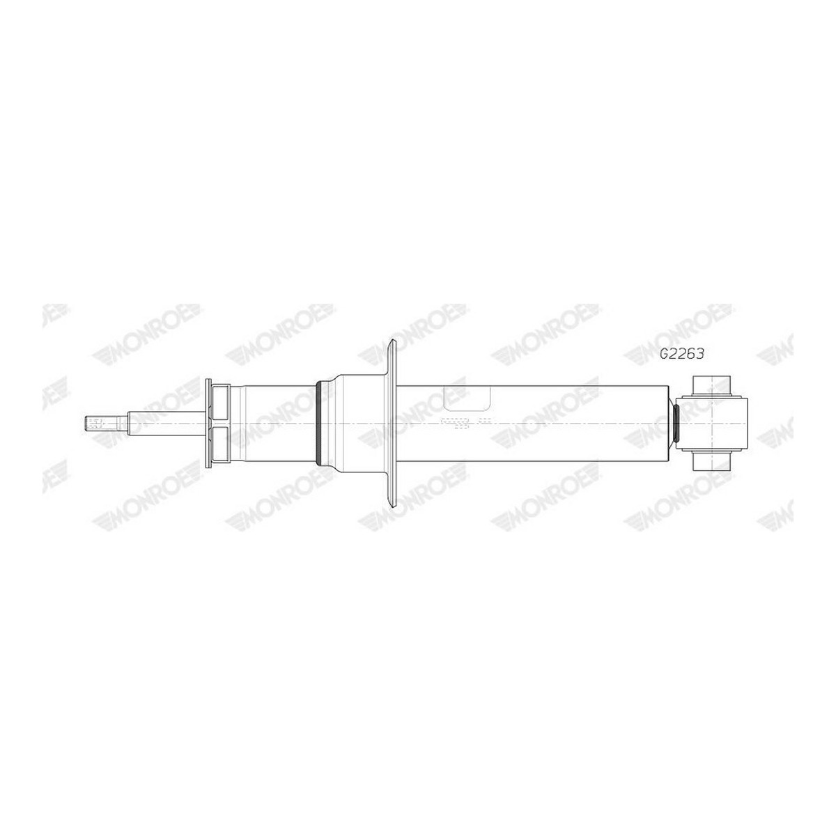 Амортизатор задн лів/прав BMW X3 (G01), X3 (G01, F97, G08), X4 (G02, F98) 1.6-3.0H 08.17-
