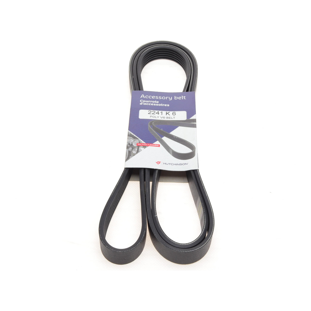 Ремінь генератора MB W202/211 2.2/2.7CDI (6PK2241) Hutchinson