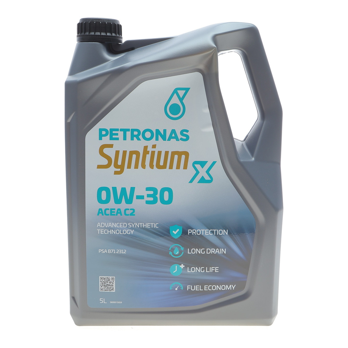 Олива 0W30 SYNTIUM X ACEA C2 (5L) PSA B71 2312 PETRONAS