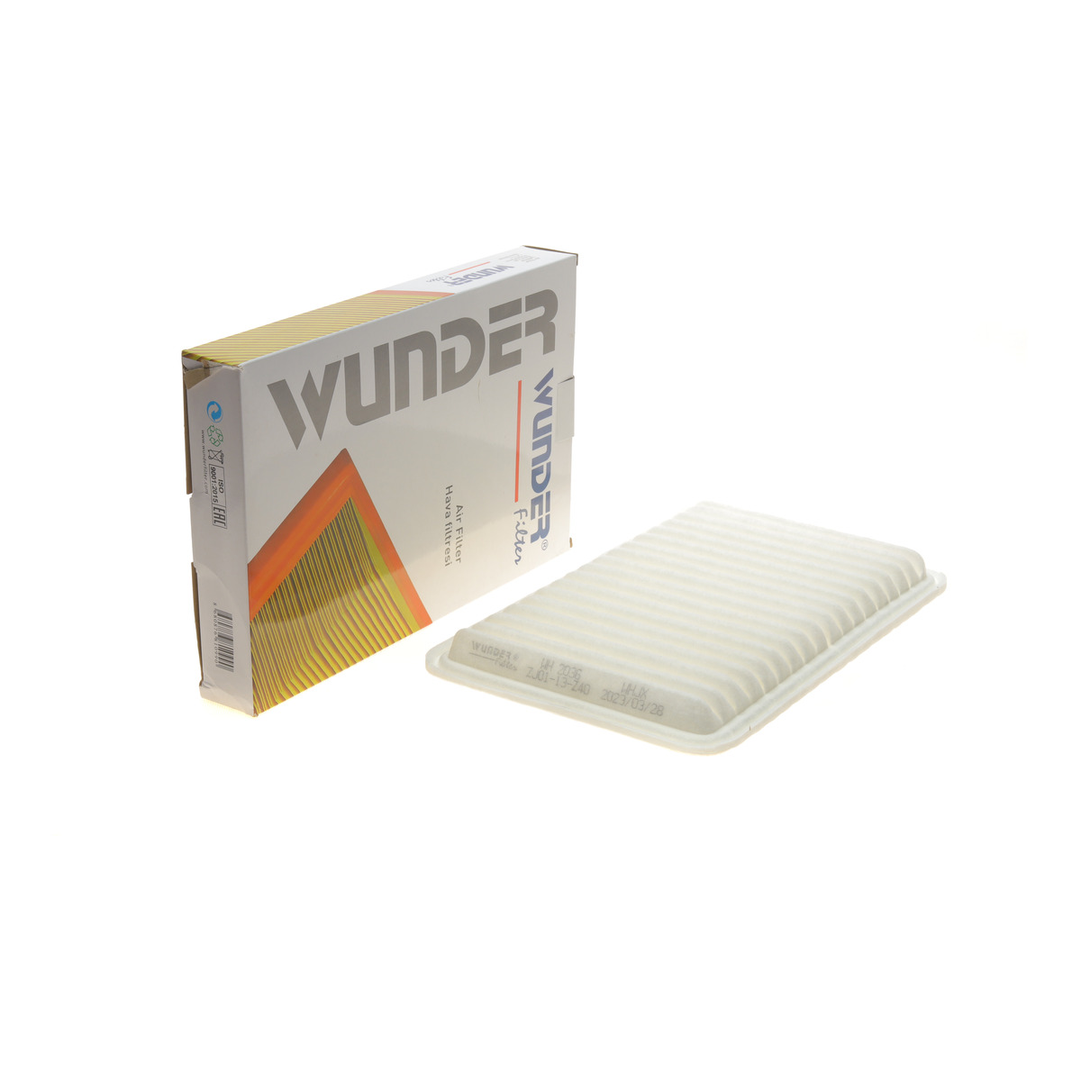 Фільтр повітряний Mazda 3 1.4/1.6i 03-15 Wunder Filter