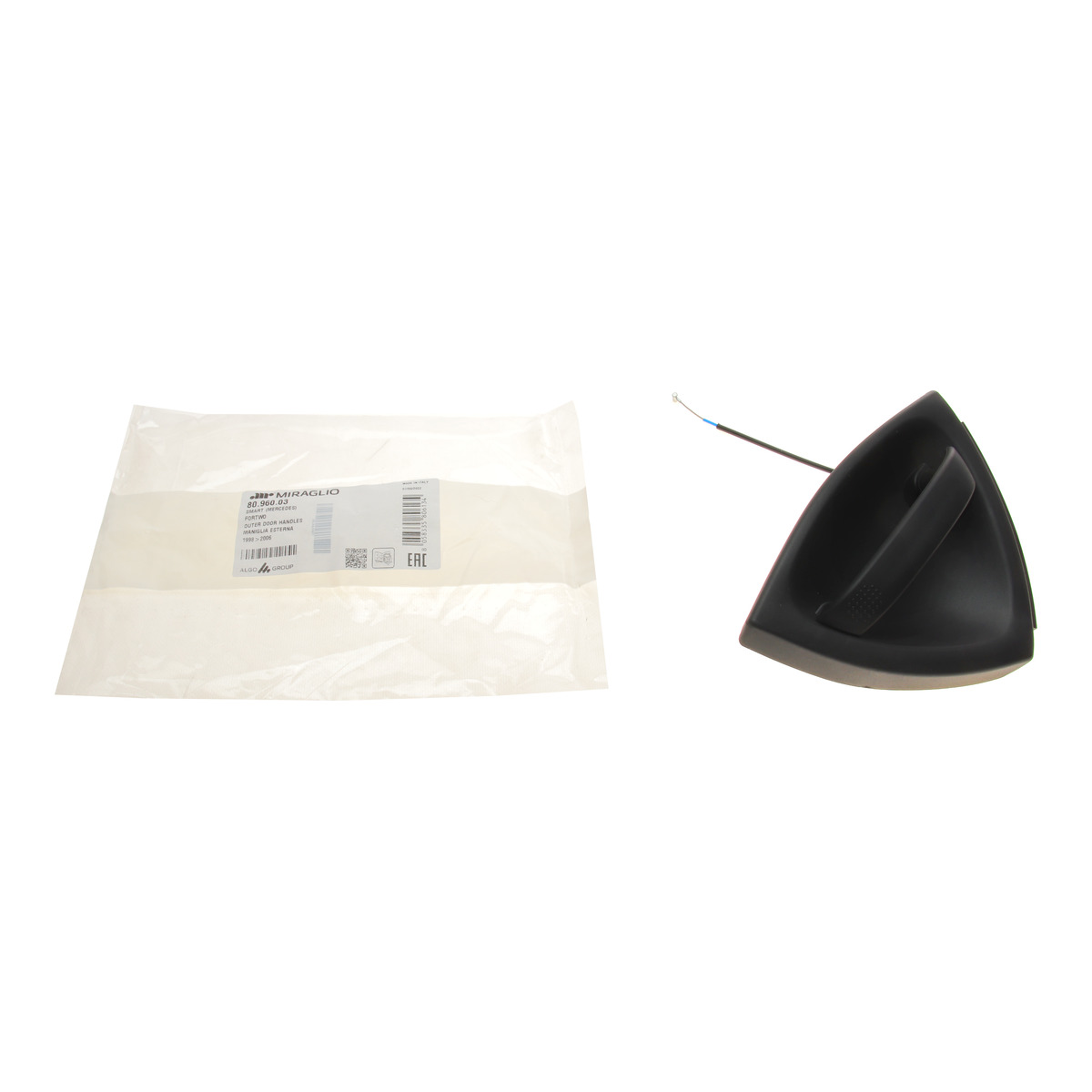 Ручка дверей (передніх/ззовні) (L) Smart Fortwo/City 98-07 MIRAGLIO