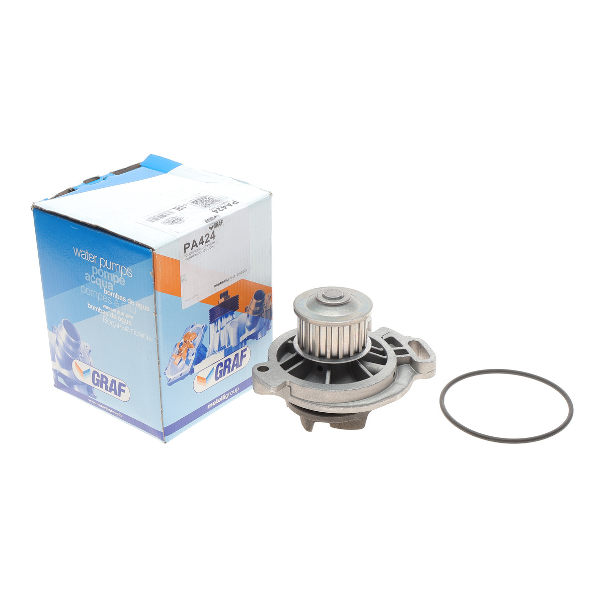 Помпа води VW T4 2.4D/2.5/2.5 Syncro 57kw/81kw 90-03 (18z) (B/B) (5 лоп) GRAF