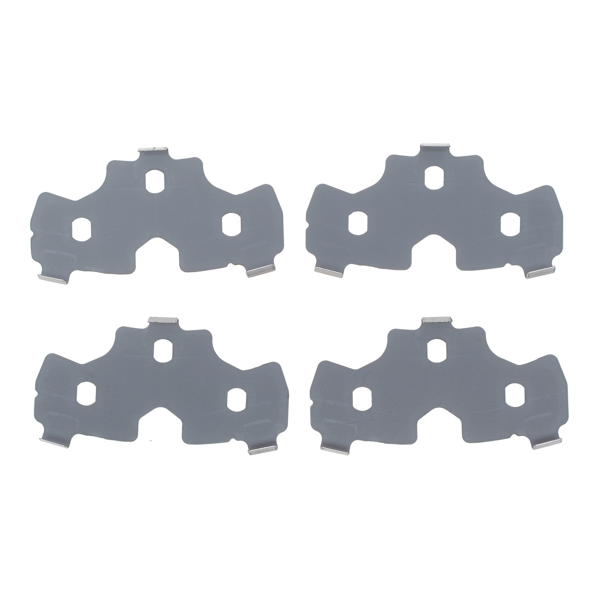 Комплект протискрипних пластин (задніх) Ford Connect/Focus 02-13/Renault Megane 02- (ATE/Teves) Frenkit