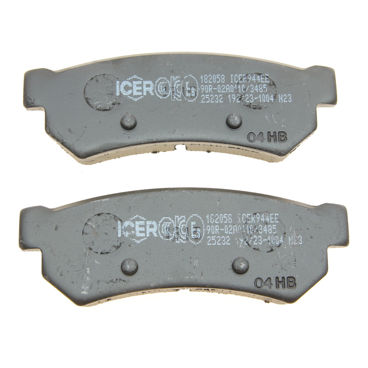 Колодки гальмівні (задні) Chevrolet Lacetti 05-/Nubira 05-11/Daewoo Lacetti/Suzuki USA Reno 04- Icer