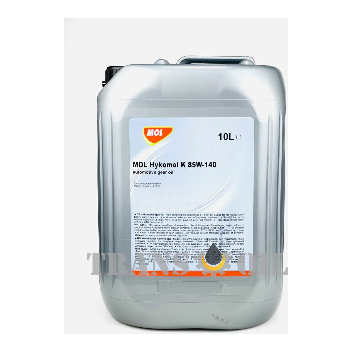 Олива трансмісійна MOL Hykomol K 85W-140 10л