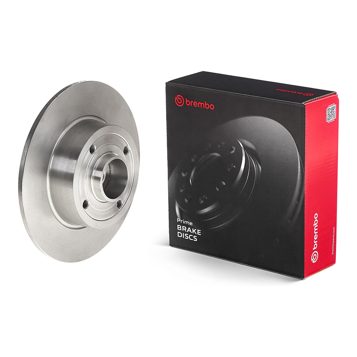 Диск гальмівний З ПІДШ RENAULT MEGANE II УНІВЕРСАЛ (KM0/1_) 1.5 2003.08-2012.08 BREMBO (08.A141.17) BREMBO