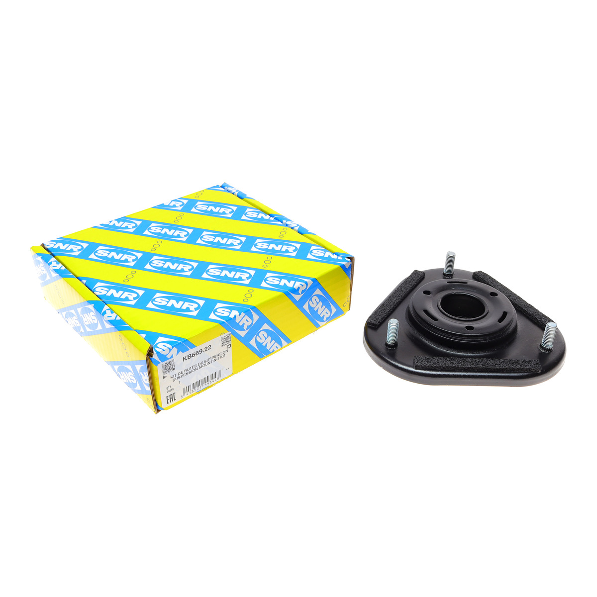 Подушка амортизатора (переднього) + підшипник Toyota Avensis/Corolla 01-09 SNR