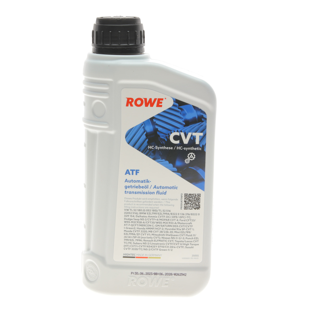 Олива трансмісійна HIGHTEC ATF CVT (1L) VW G 052 180/G052 516/BMW EZL799/EZL799A) (коричневий) ROWE