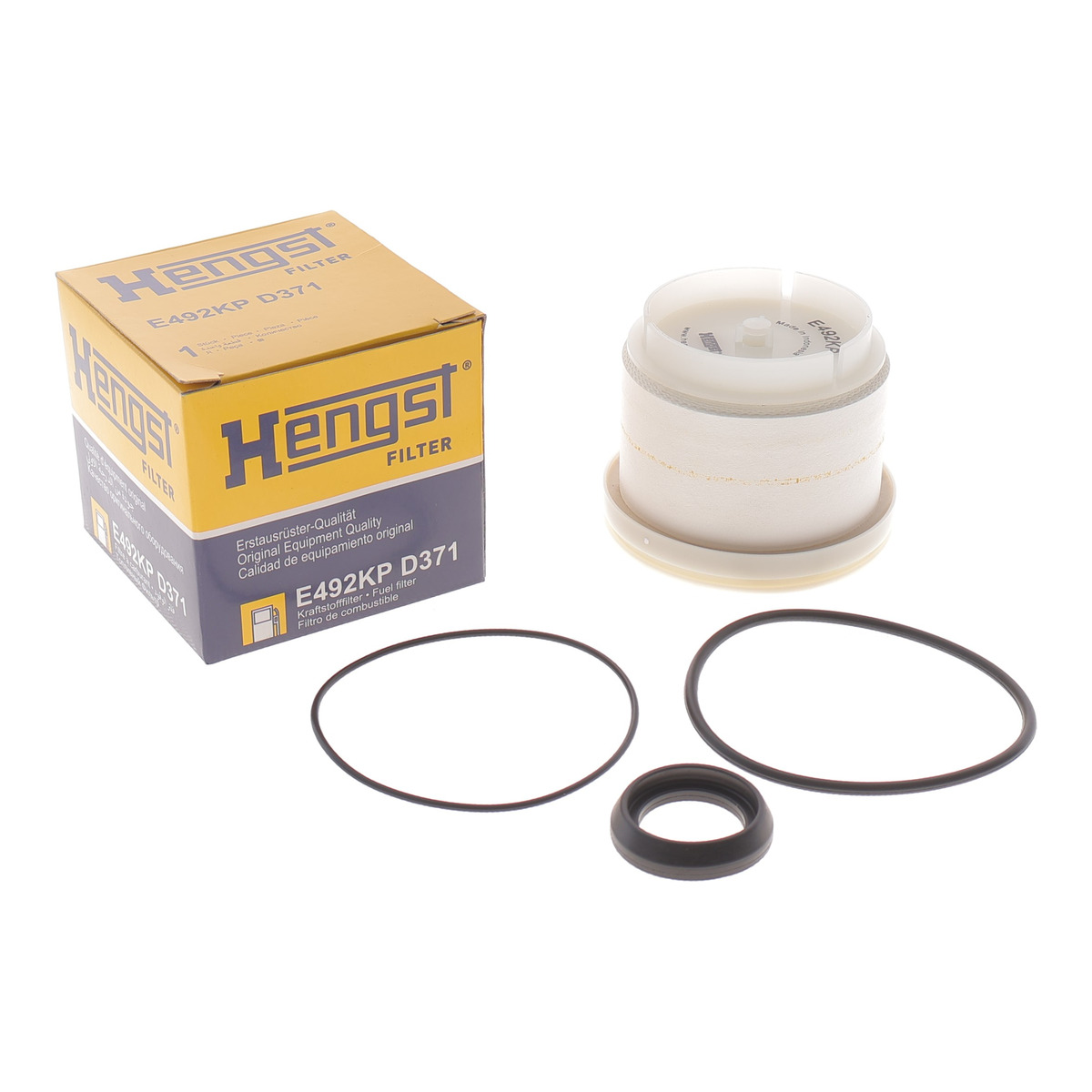 Фільтр паливний Mitsubishi L200 2.2/2.4Di 15-/Toyota Hilux VII 2.5D/3.0D 05-15 HENGST FILTER