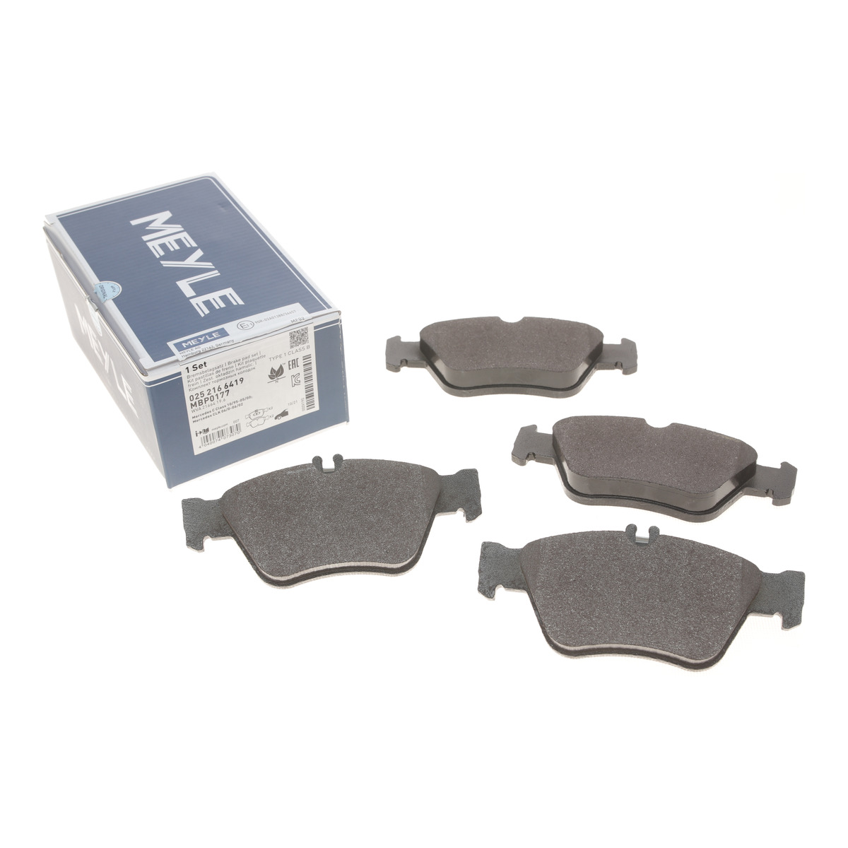 Колодки тормозные (передние) MB E-class (W210) 95-02 (ATE)