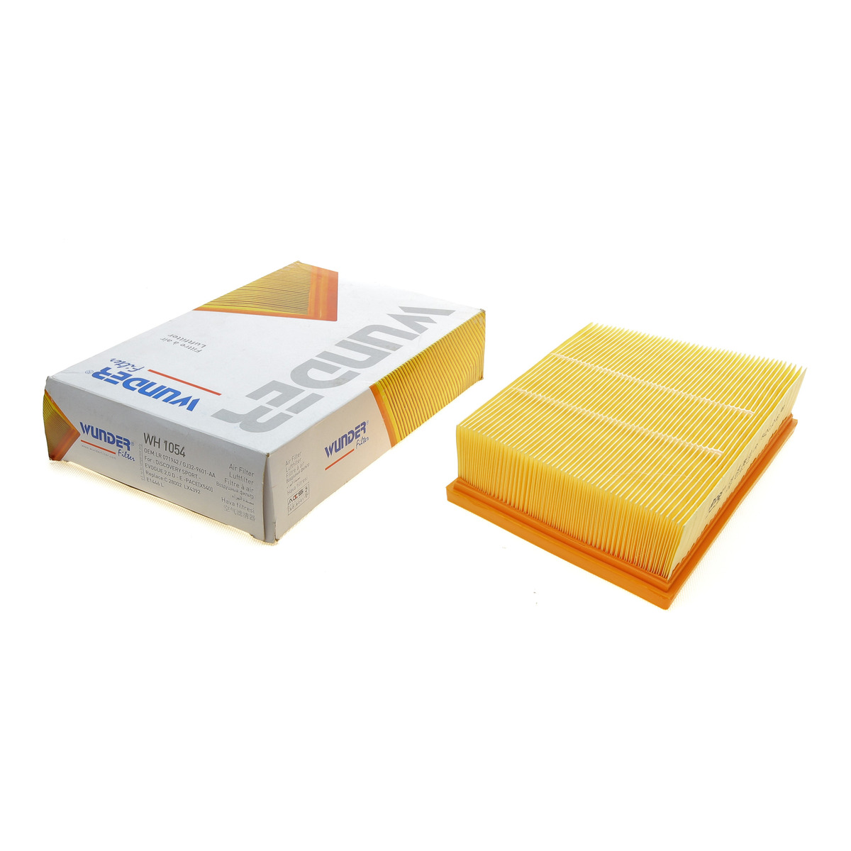 Фільтр повітряний Land Rover Range Rover Evoque 2.0D 15- Wunder Filter