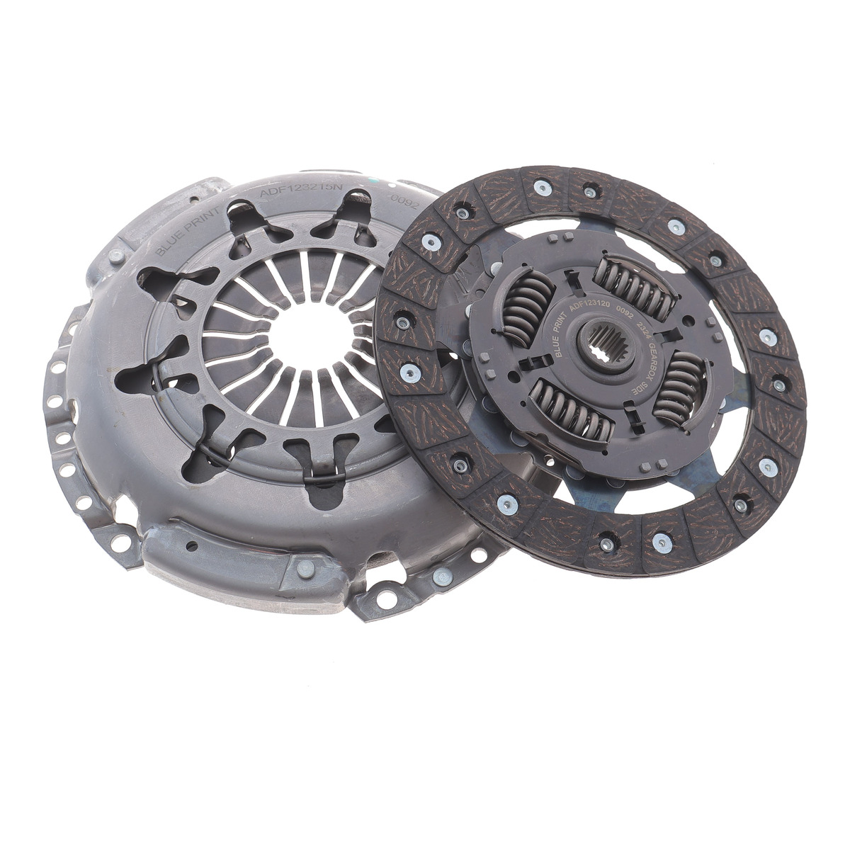 Комплект зчеплення Ford Fiesta 1.8D 96-02 (d=210mm) Blue Print