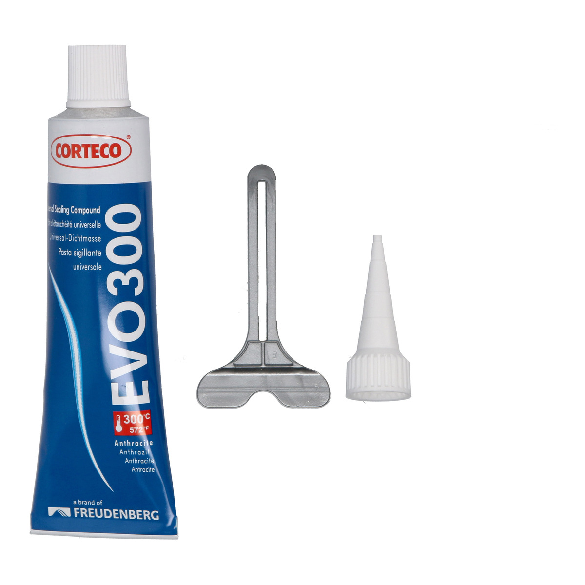 Герметик EVO300 (-70C +300C) 70мл (чорний) Corteco