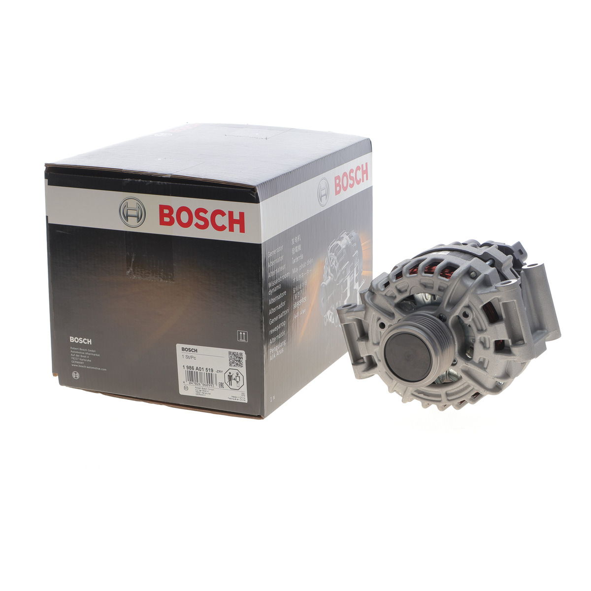 Генератор Audi A3/Skoda Octavia/Superb/VW Golf/Passat/T6 1.8-2.0TSI 13- (14V/140A) Bosch