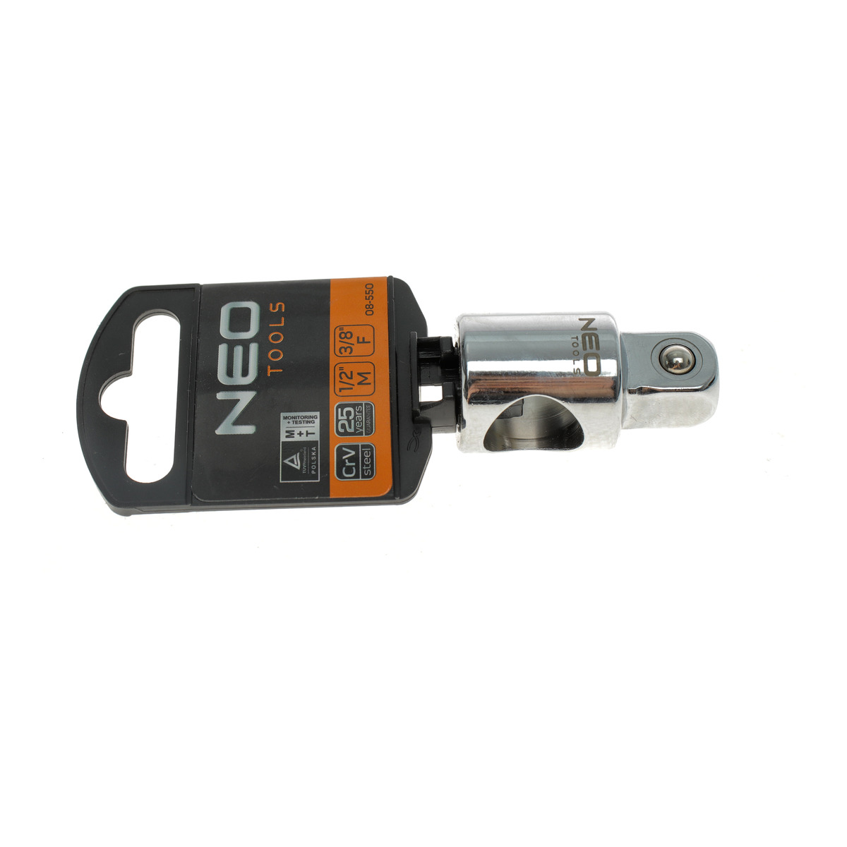 Перехідник 3/8"x1/2" 37 мм NEO Tools