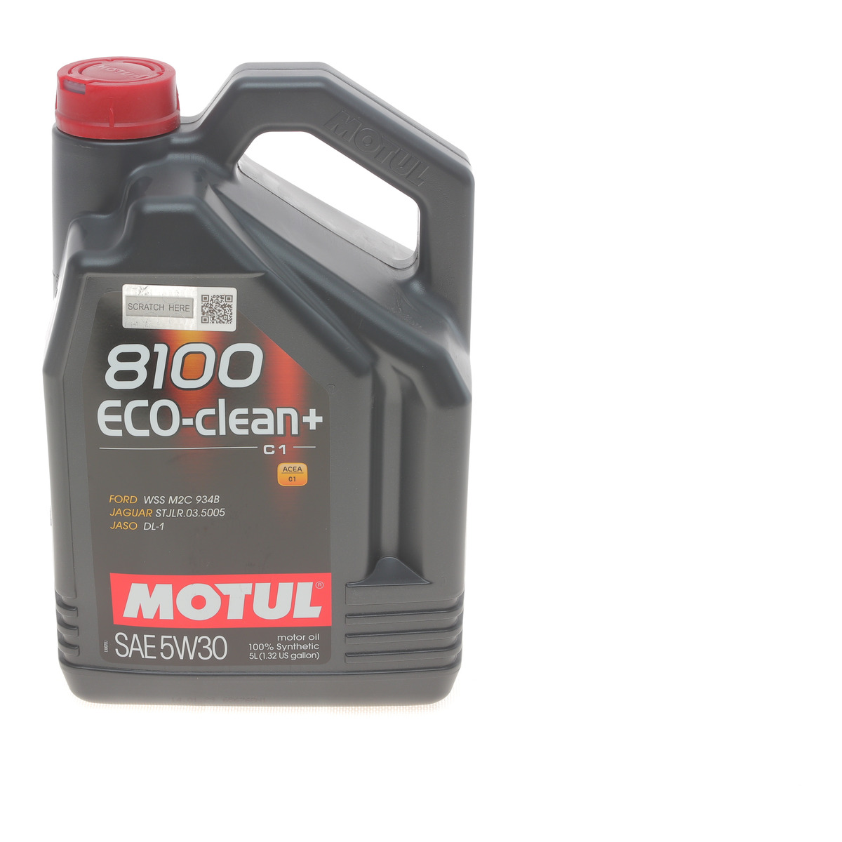 Олива 5W30 ECO-clean+ 8100 (5L) (Ford WSS M2C 934B) (101584) Motul