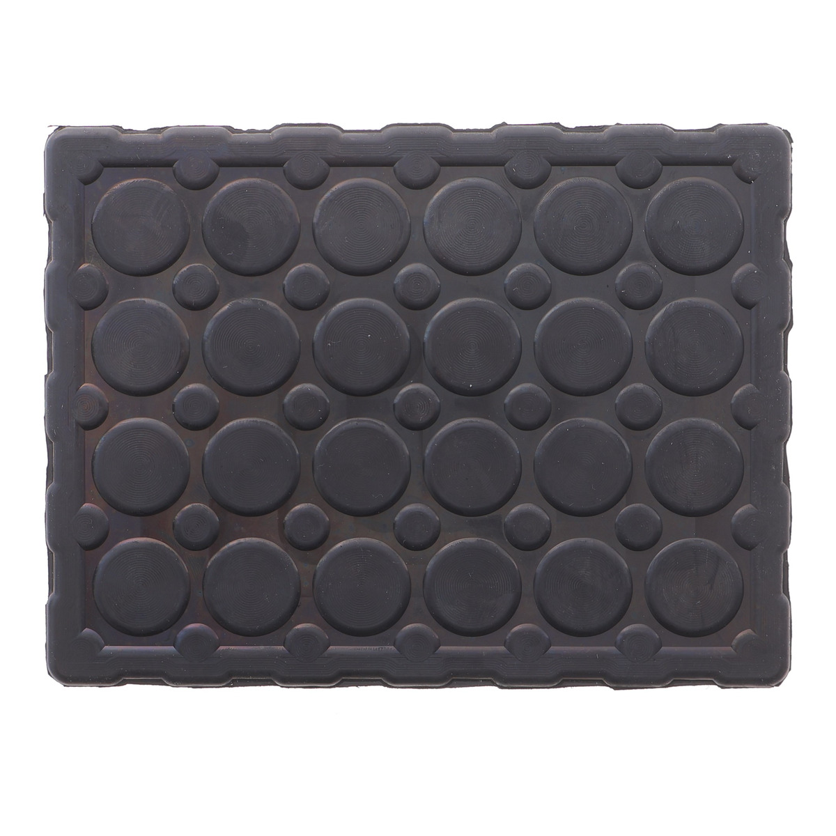 Опора підхвату підйомника 160x120x40 (прямокутна/гумова) BM TOOLS