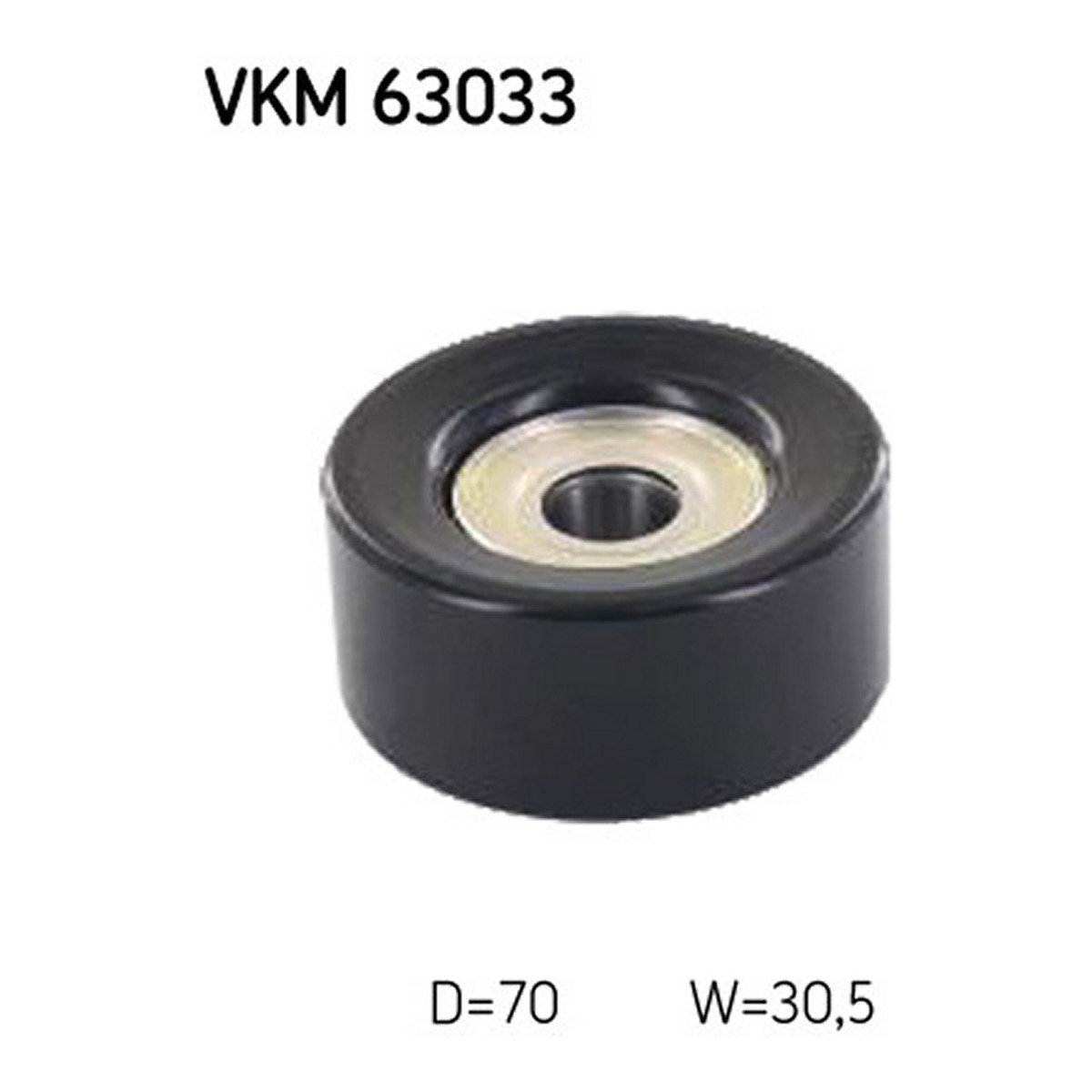 Ролик генератора Honda Accord/Civic 2.0i 05- (70x30.5) SKF