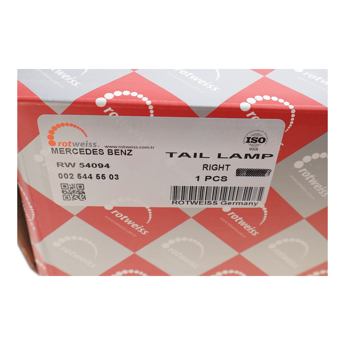 Ліхтар задній MB Sprinter/VW LT 96-06 (R)(платформа) Rotweiss