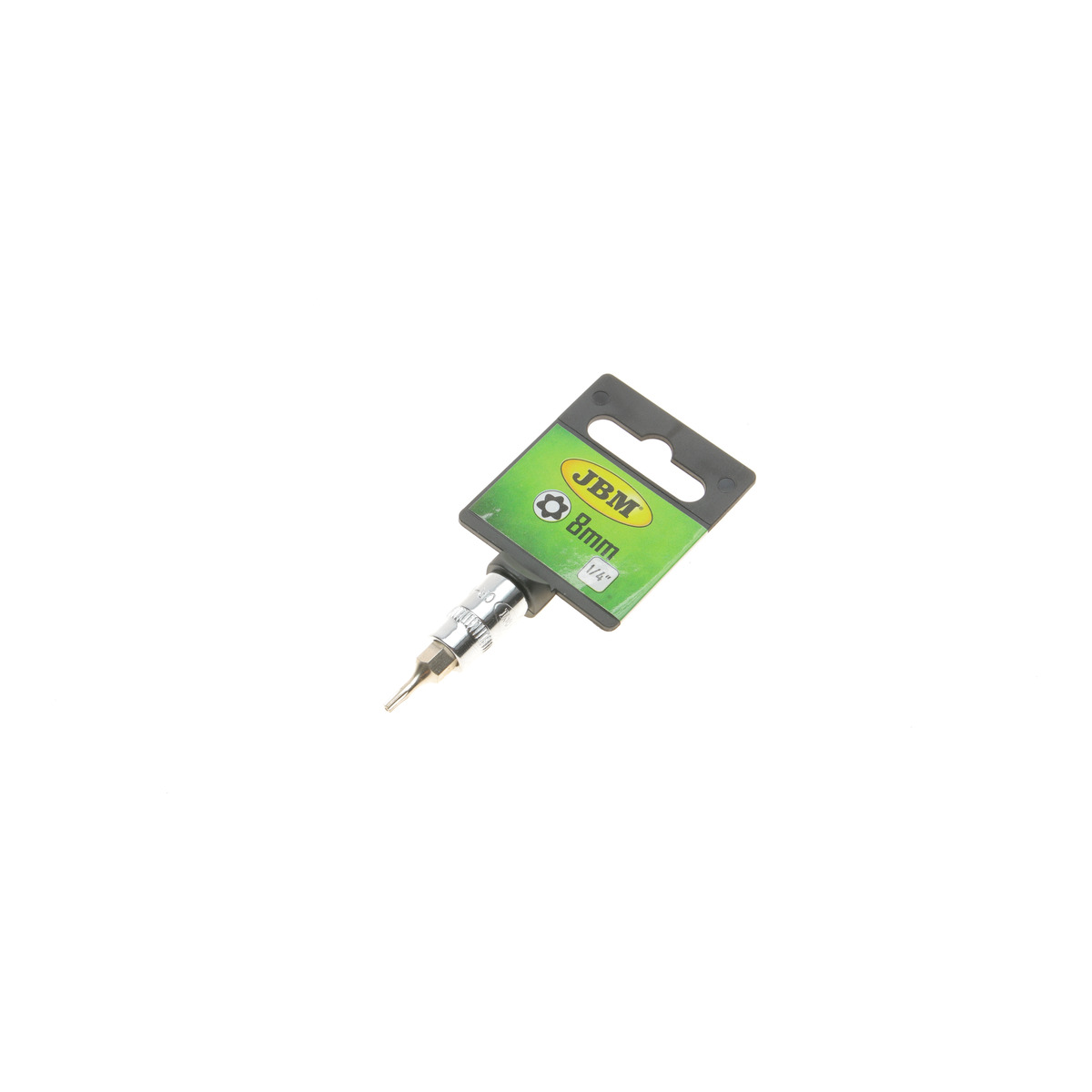 Головка 1/4" зі хромованою вставкою Torx TR8 JBM