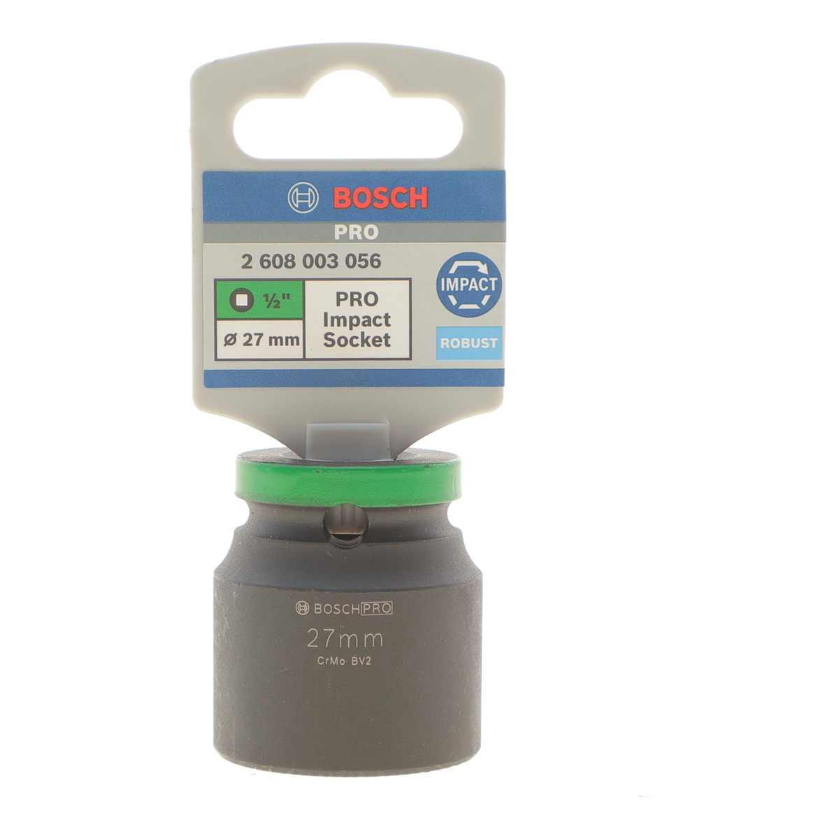 Головка торцева ударна PRO 1/2" 27 мм Bosch