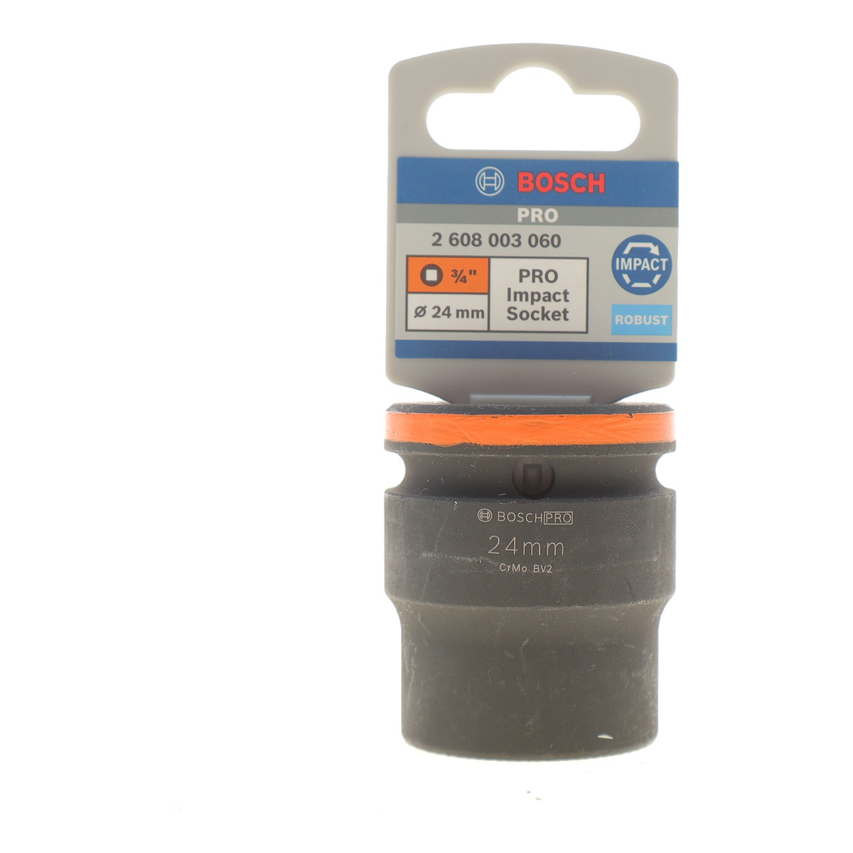 Головка торцева ударна PRO 3/4" 24 мм Bosch