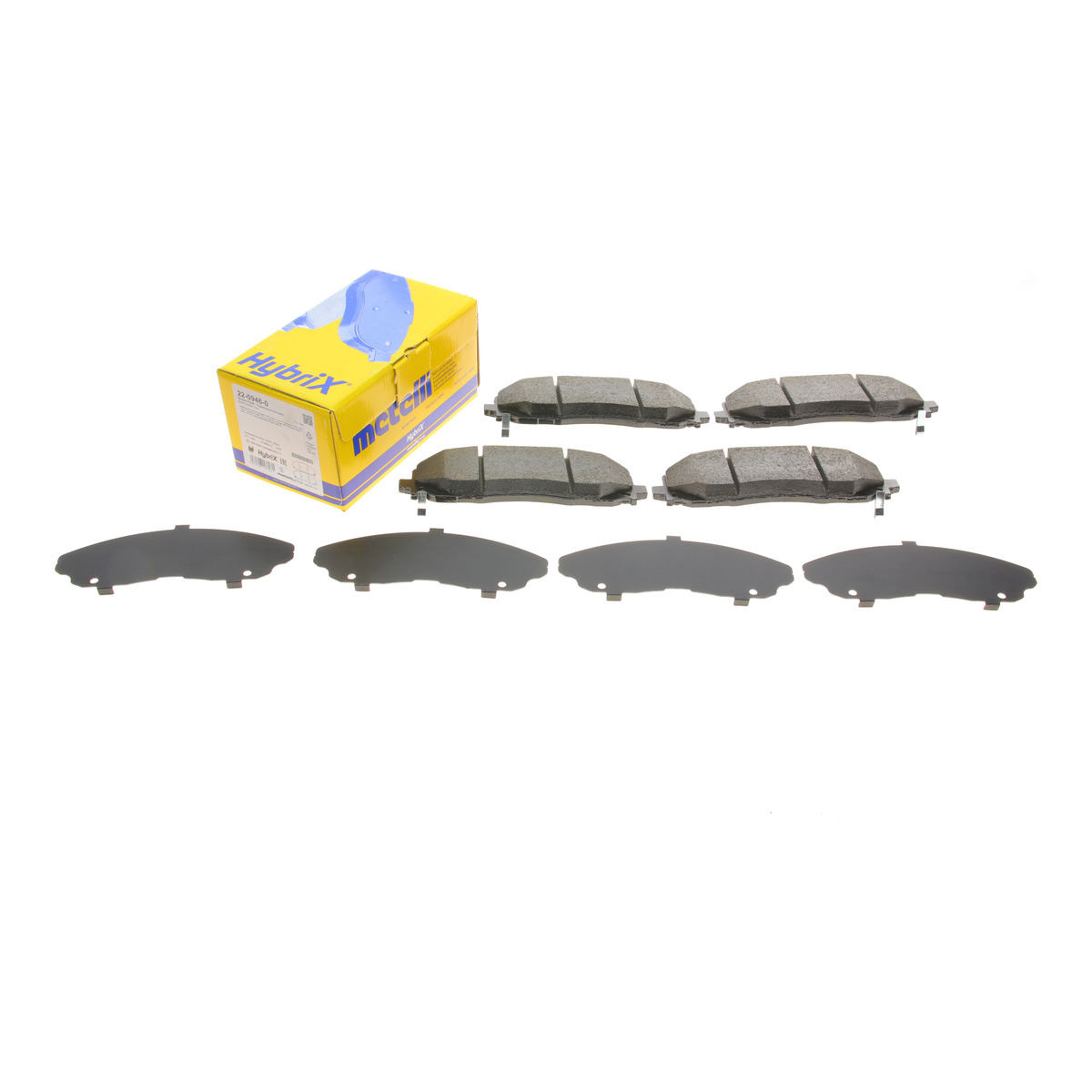 Колодки гальмівні (передні) Jeep Wrangler 2.0/2.2 17- Metelli