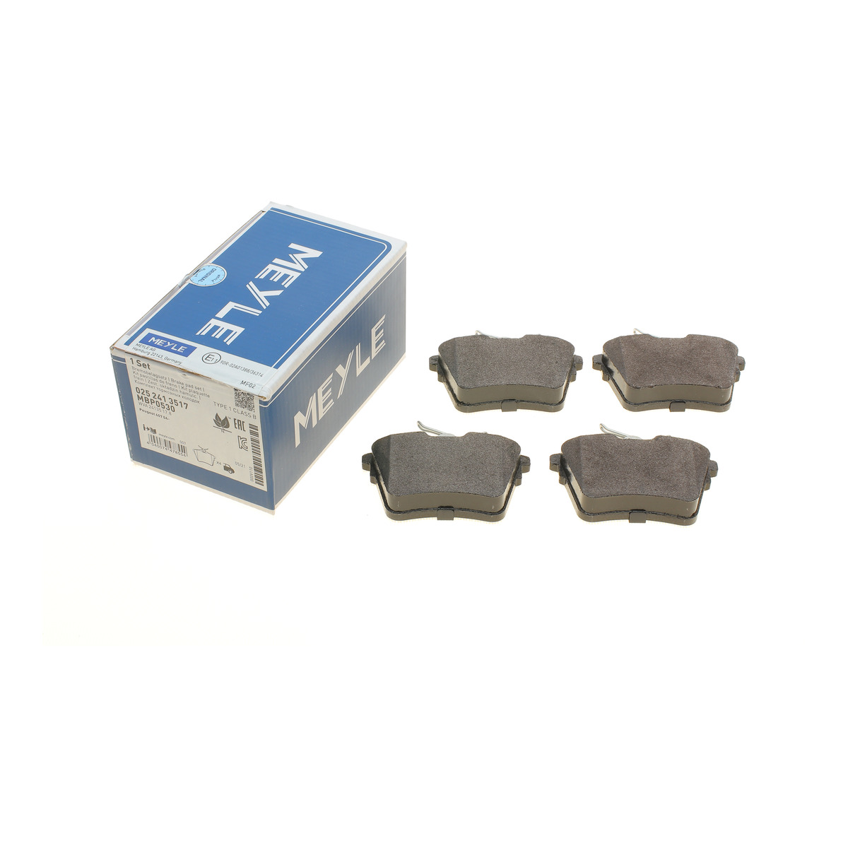 Колодки тормозные (задние) Citroen C5 08-/Peugeot 407 04-/607 00-11