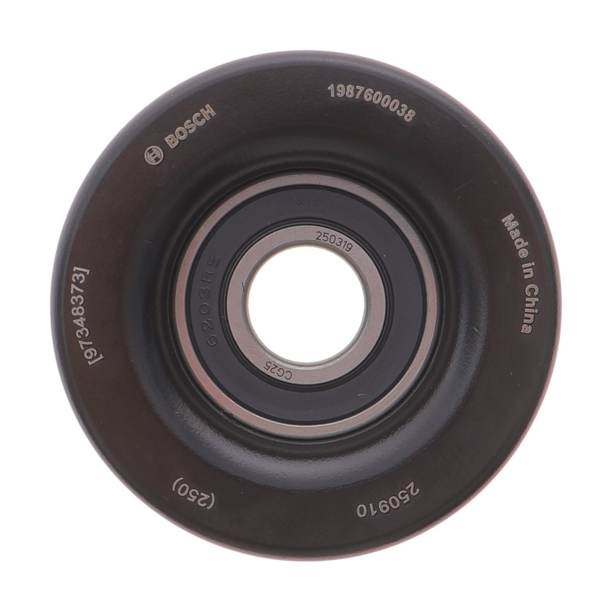 Ролик генератора Mazda 2/3 1.3-1.6 i 03-19 (паразитный) (72.8x28)