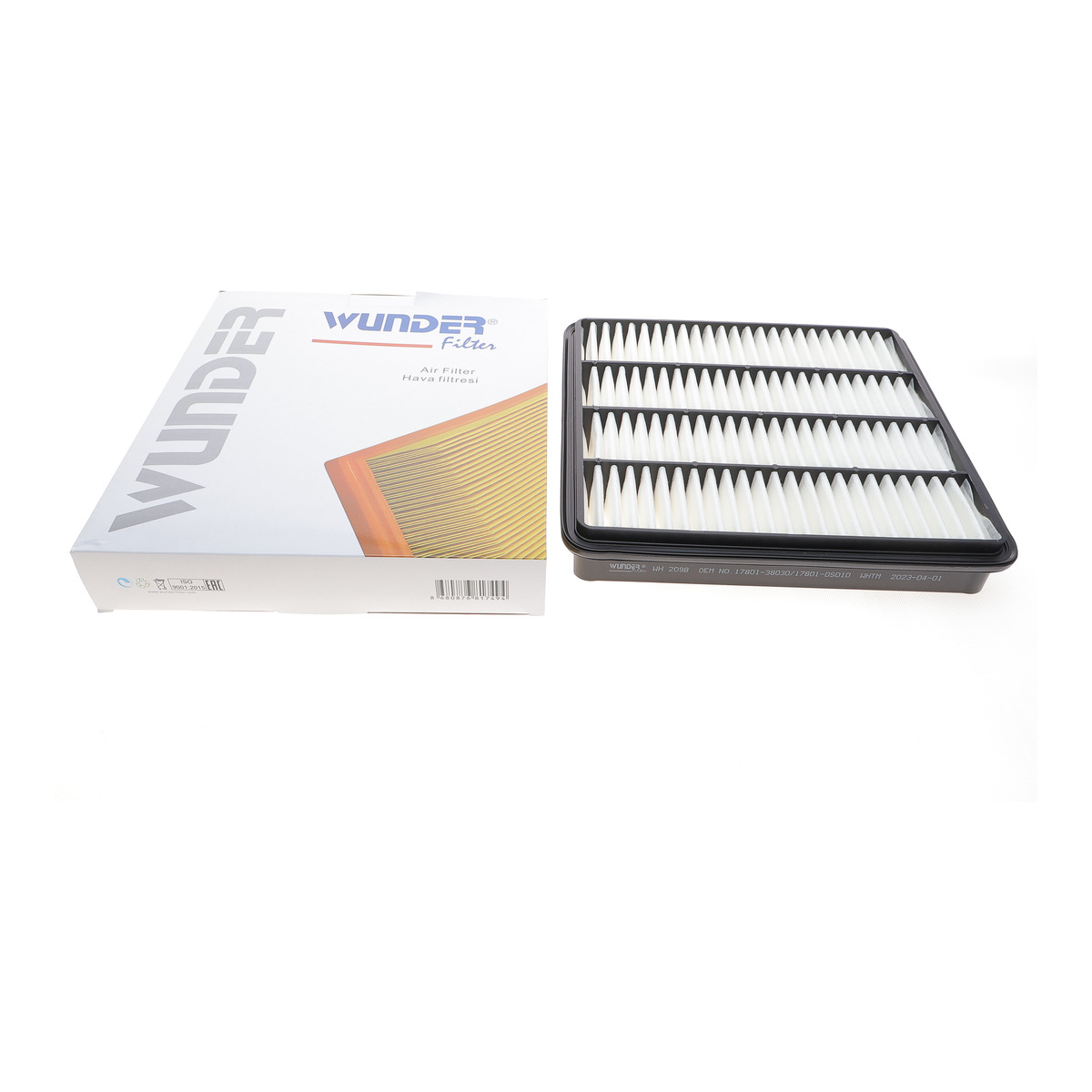 Фільтр повітряний Toyota Land Cruiser 200 4.6 V8 08- Wunder Filter