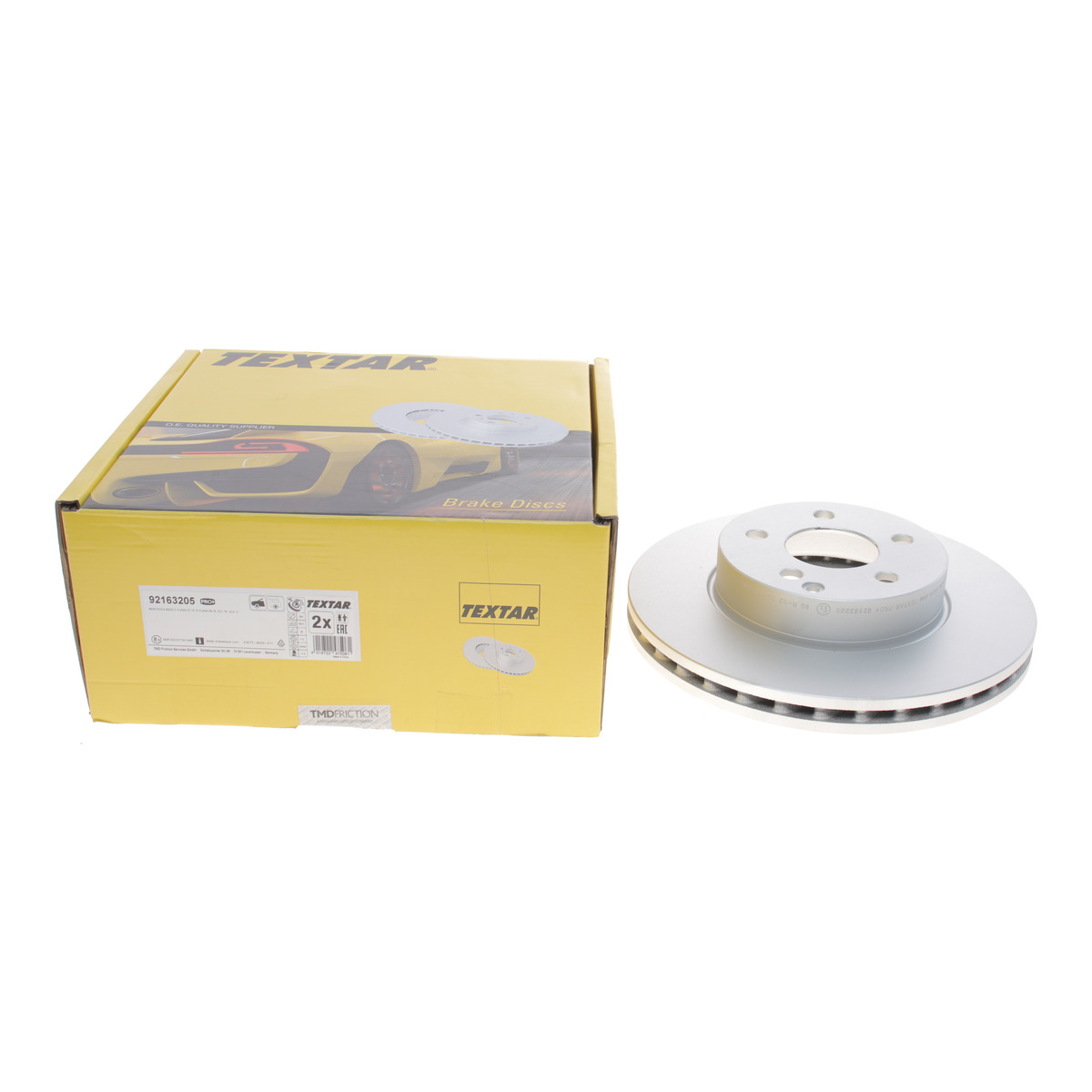 Диск тормозной (передний) MB E-class (W211/W212/S211/S212) 02-09 (295x28) PRO+