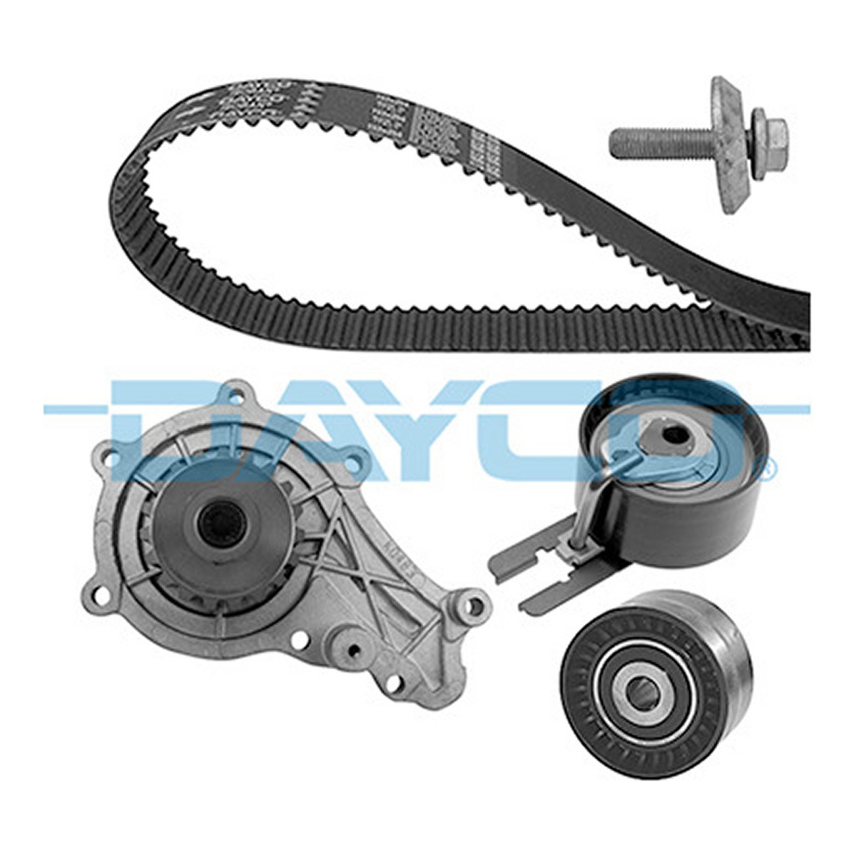 Комплект ГРМ + помпа Citroen Berlingo/Peugeot Partner 1.6HDI (z=137) DAYCO