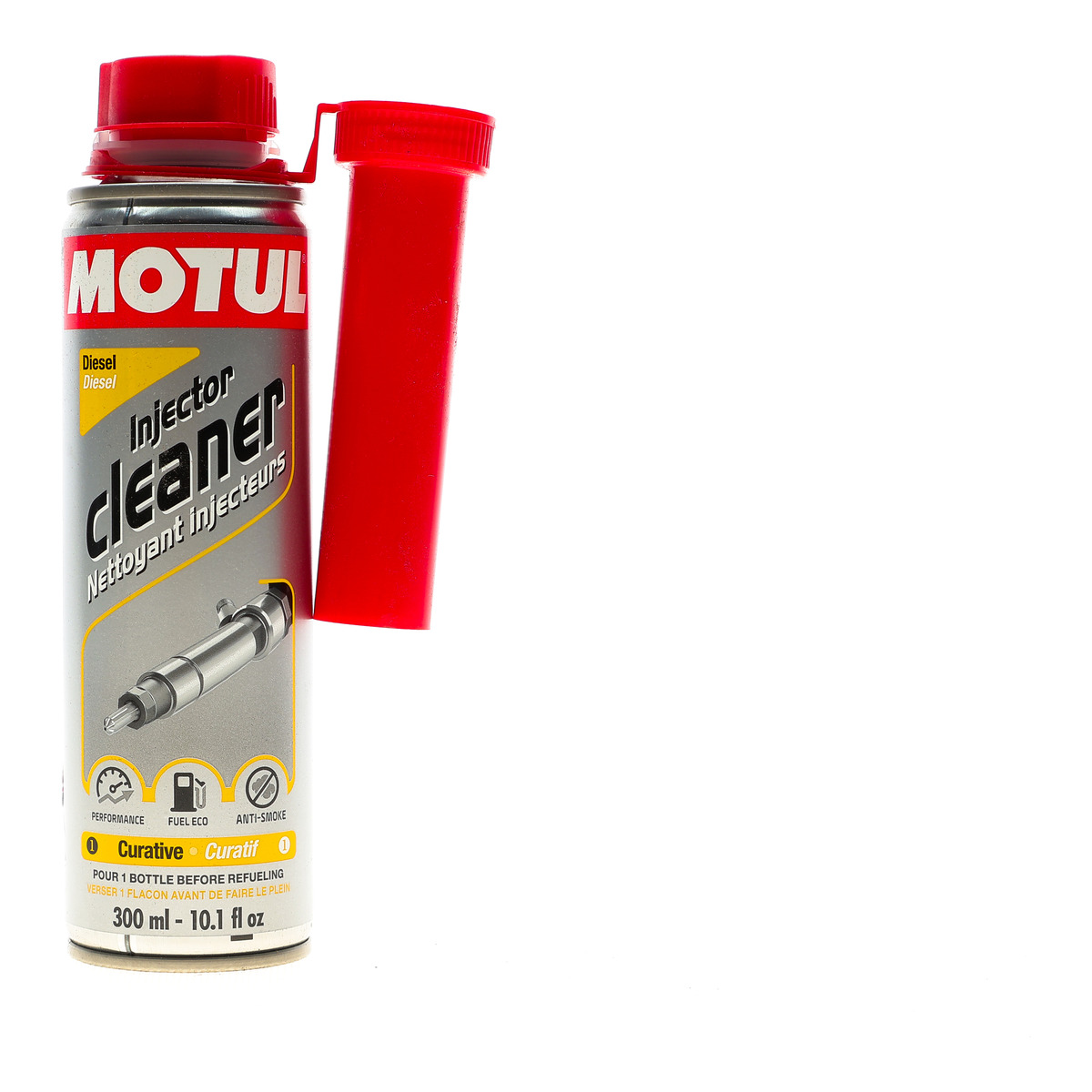 Присадка-очисник паливної системи дизеля Injector Cleaner Diesel (300ml) (заміна на 114282) Motul