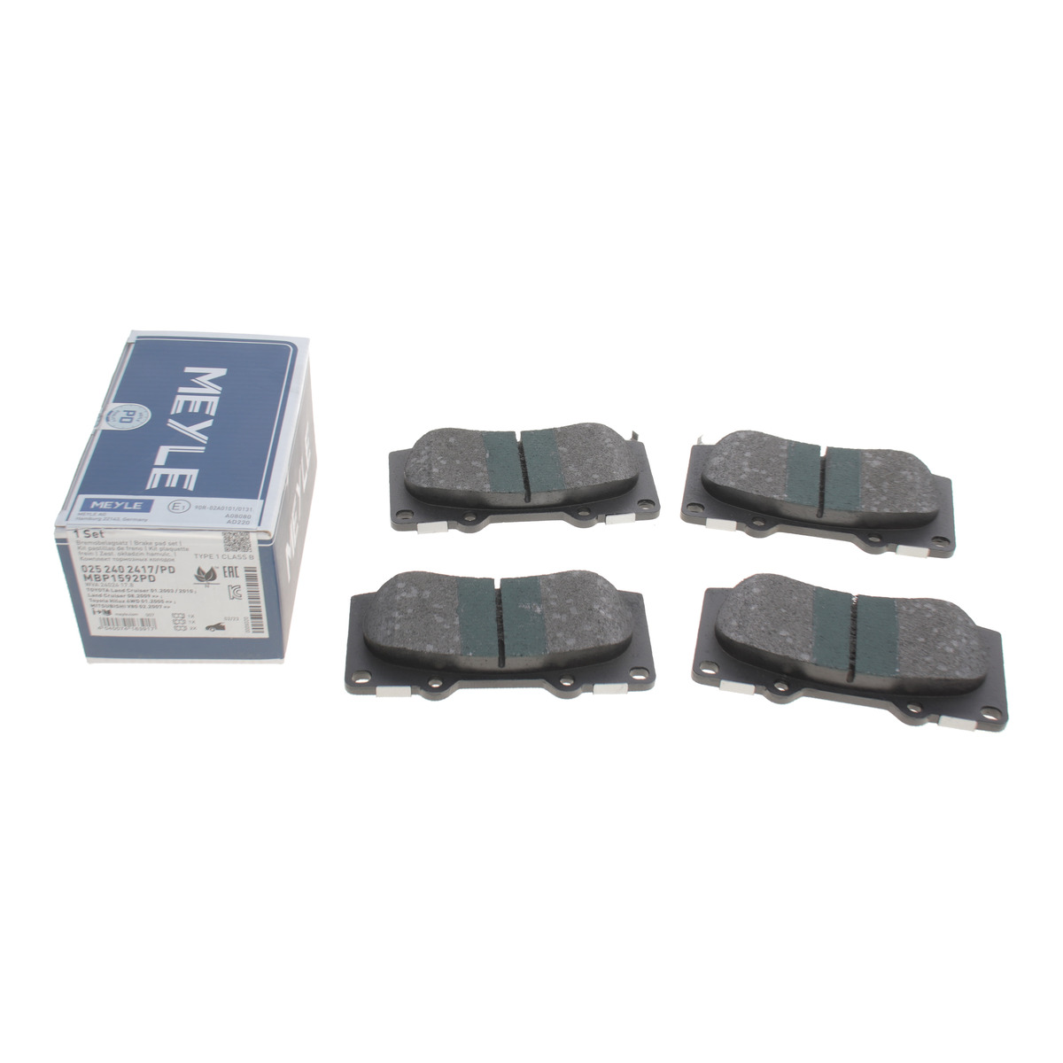 Колодки тормозные (передние) Toyota Land Cruiser/Lexus GX 02- (Sumitomo)