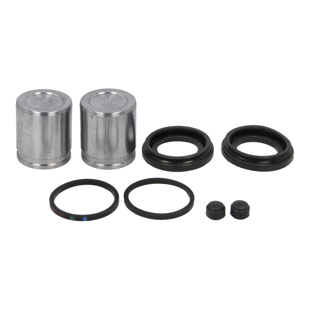Ремкомплект супорта (переднього) Mazda CX-7/Subaru Forester 00-07 (+2 поршня) (d=43mm) Quick Brake