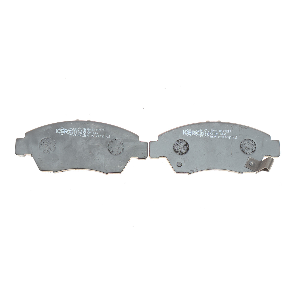 Колодки гальмівні (передні) Honda Civic V/VI/VII 91-05/CRX III 92-98/Jazz 08-14 Icer