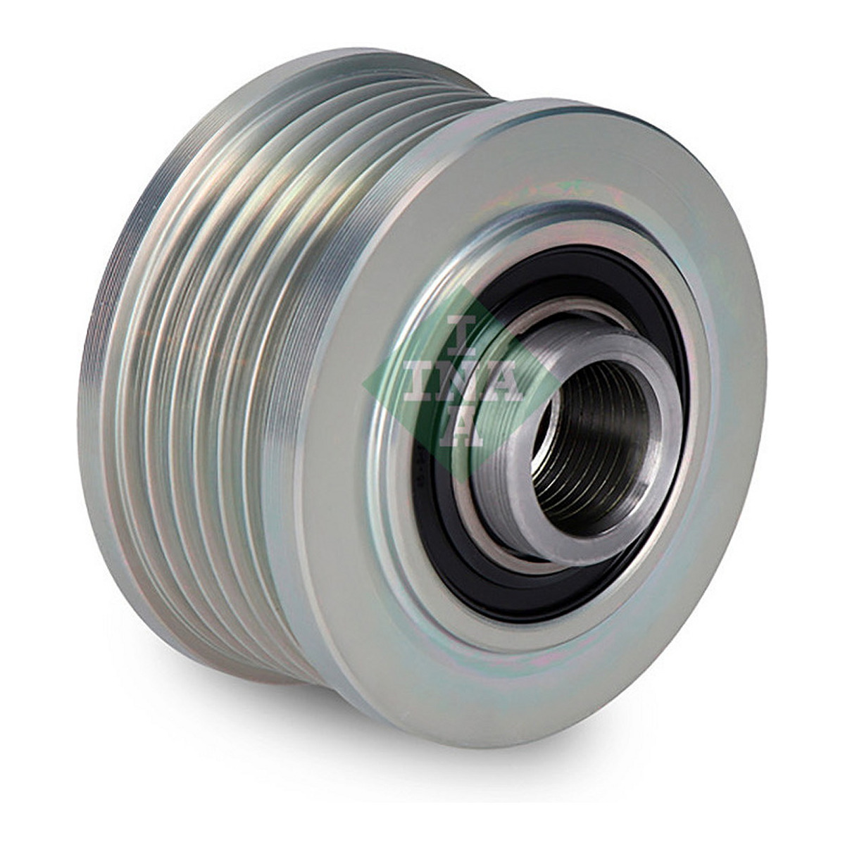 Шків генератора Fiat Doblo 1.9D Multijet/JTD 01-, 46/74/77/88kw, 6PK Schaeffler INA