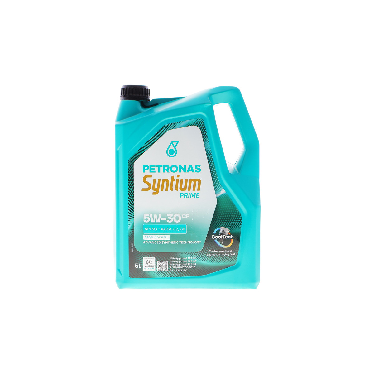 Олива 5W30 SYNTIUM PRIME CP (5L) (MB229.51/MB229.52/MB226.52/Renault RN17/PSA B71 2290) заміна для 70830M12EU