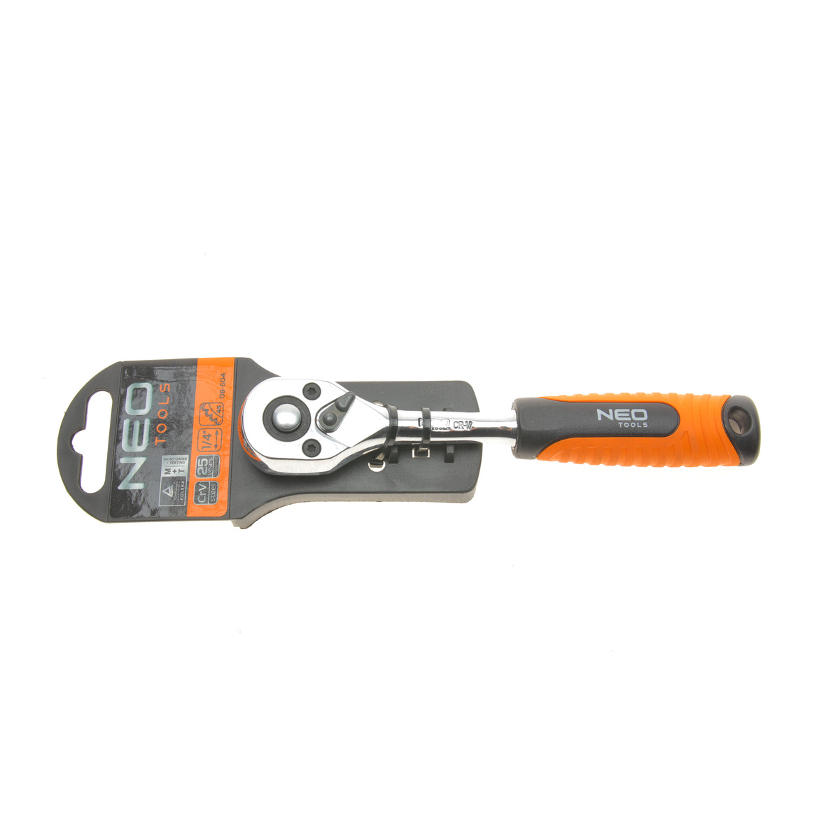 Тріскачка 1/4" 45 зубців 150 мм NEO Tools