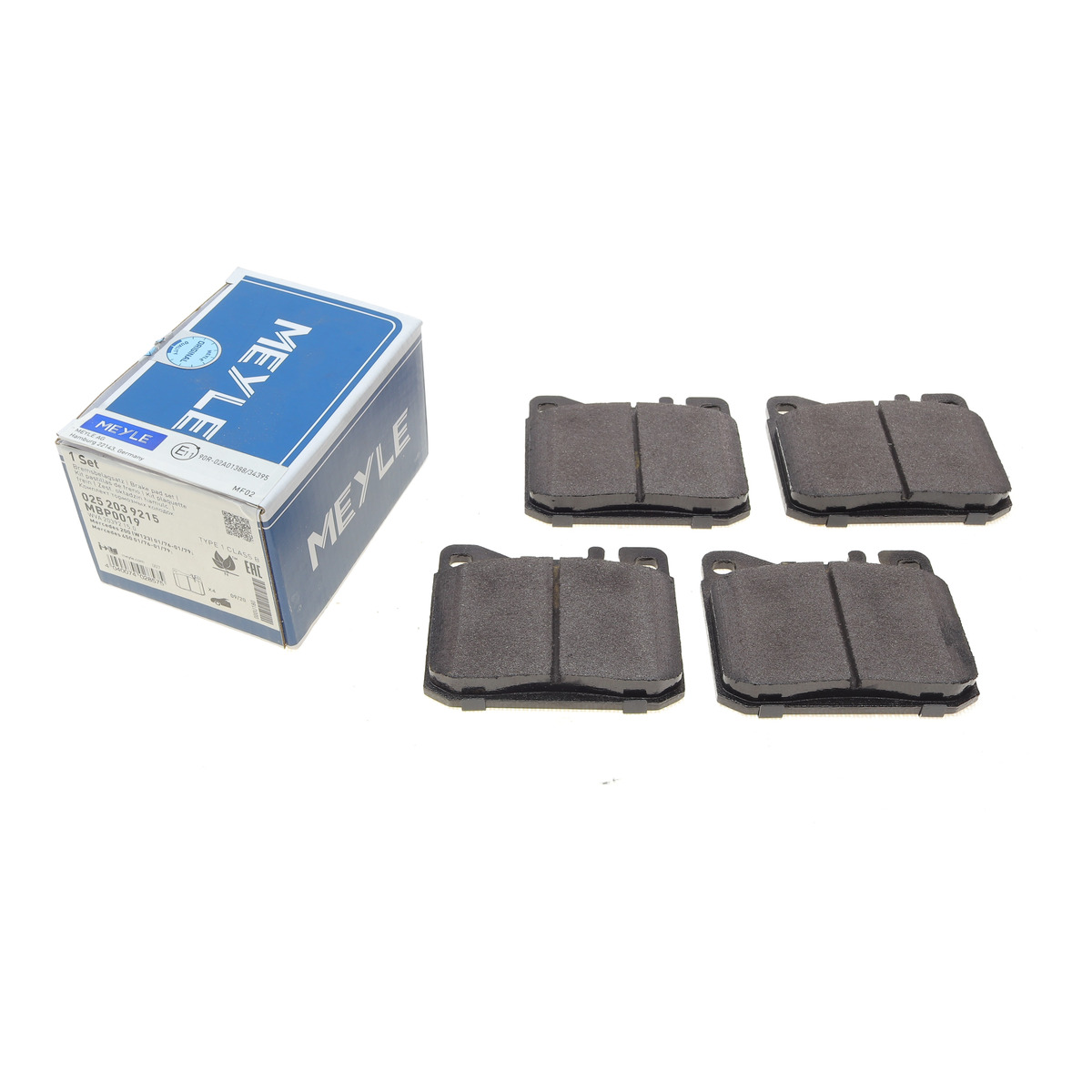 Колодки тормозные (передние) MB S-class (W116/W123)/SL (R107) 71-85