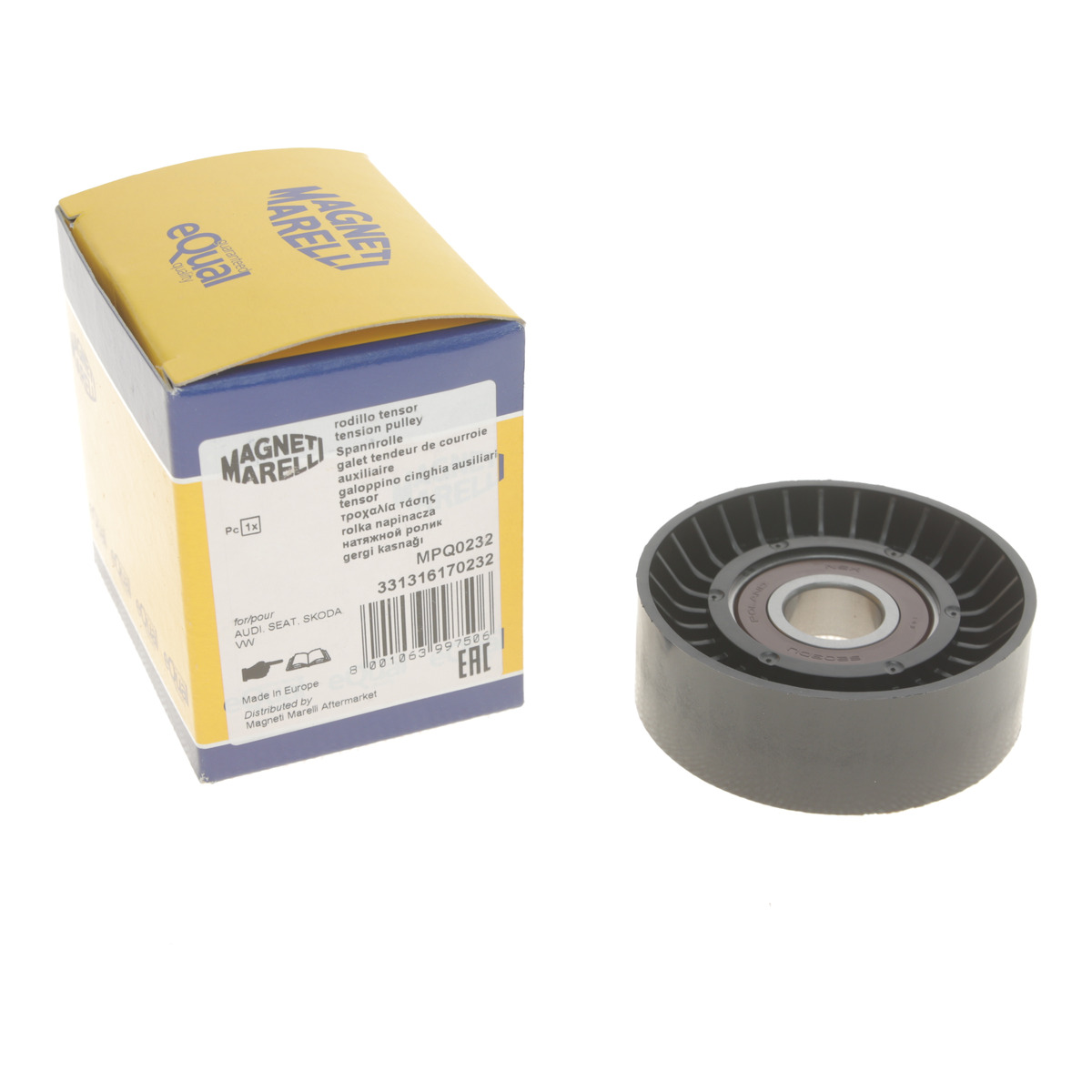 Ролик генератора VW 1.9/2.0TDI (натяжний) (70x24.5x17) (MPQ0232) Magneti Marelli