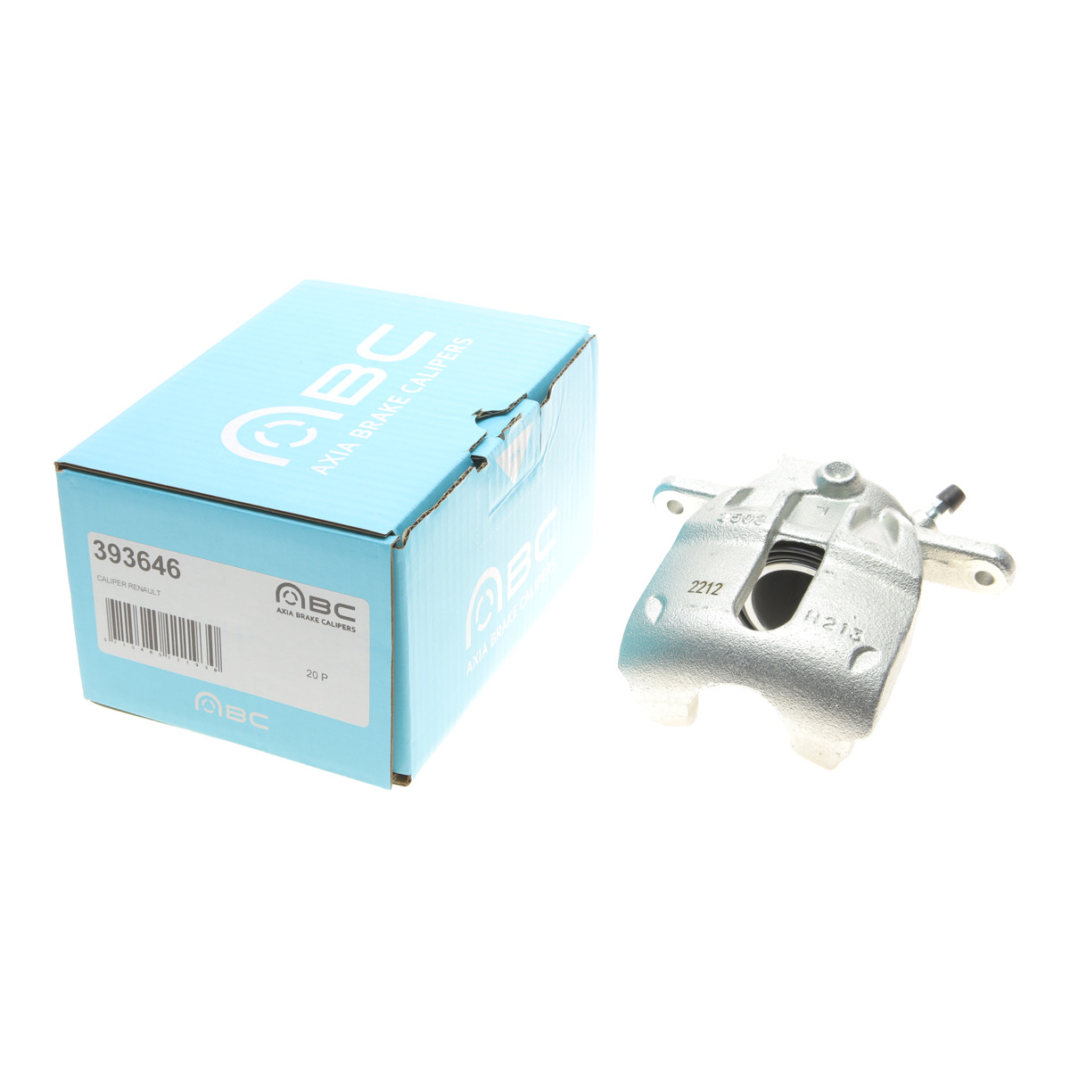 Супорт гальмівний (передній) (L) Renault Duster/Kangoo 07- (d=54mm) (Trw) AXIA Brake Calipers